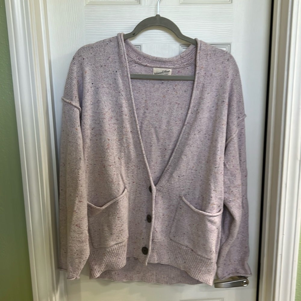 Universal Threads Purple Cardigan. Worn, but good condition.